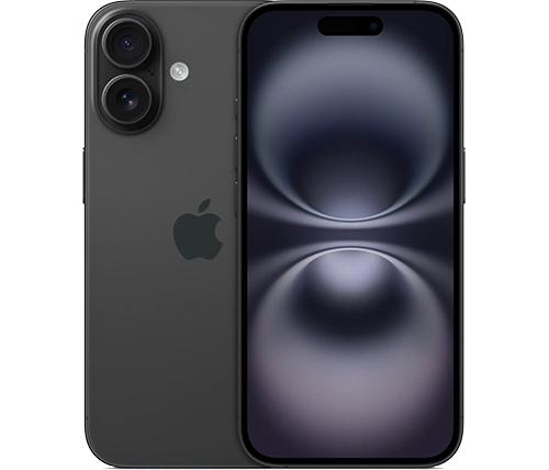 אייפון Apple iPhone 16 128GB בצבע שחור – מכשיר eSIM only – ללא צורך בכרטיס SIM פיזי