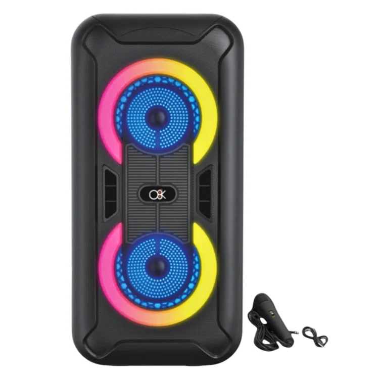 בידורית ניידת 20W כולל מיקרופון חוטי O8K או8קיי BT-2452