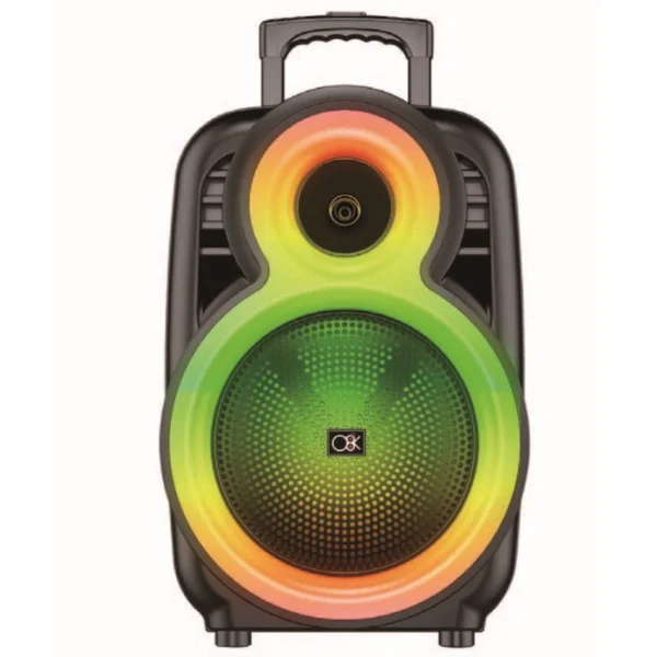 בידורית ניידת 45W כולל שלט ומיקרופון אלחוטי O8K או8קיי BT-1219