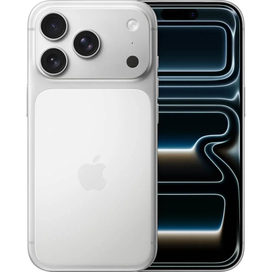 טלפון סלולרי 6.3" Apple אפל iPhone 17 Pro 256GB/12GB - Silver (eSim only)